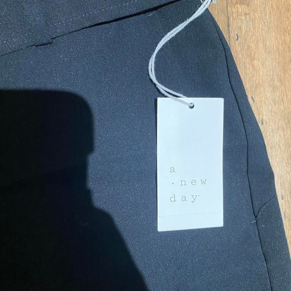 A New Day black wide leg trousers Size 8 - Picture 2 of 7